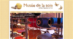Desktop Screenshot of museedelasoie-cevennes.com